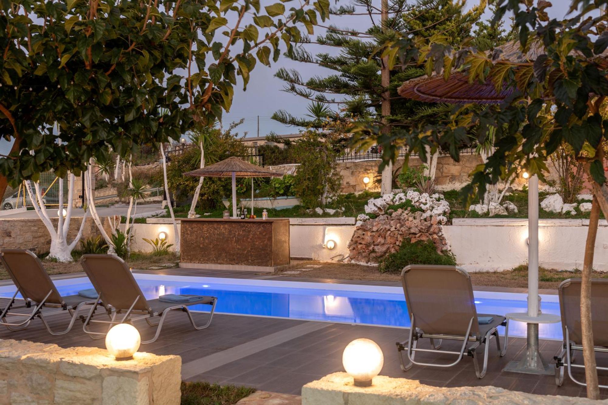 Nautilus Villa - Private Pool Elia  외부 사진